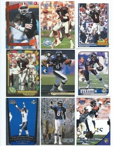 Lot of 30 Different Michael Jackson Cards 1991-1999; Browns Ravens Southern Miss