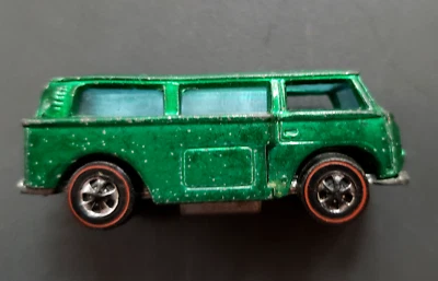 1969 Vintage Hot Wheels Volkswagen VW Beach Bomb Metallic Green - Image 1 of 4