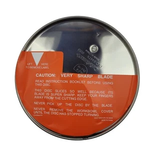 Cuisinart DLC-844TX Slicing 4mm Disc Blade For DLC-8 DLC-10 Food Processor - Picture 1 of 3