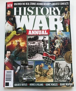 History of War Annual Volume 5 Greatest Battle Heroes Villains - Imagen 1 de 2