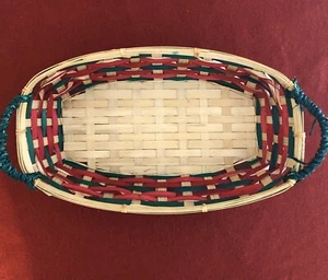 Cesta de pan de Navidad con dos revestimientos de tela - Imagen 1 de 7