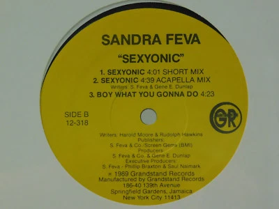Sandra Feva 12 inch single Sexyonic bw Boy What You Gonna Do sealed - Image 1 of 2