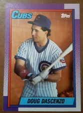 1990 Topps -  Collector's Edition (Tiffany) #762 Doug Dascenzo Baseball Card