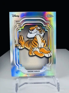 Shere Khan 2024 Topps Cromo Disney Pixar Plata Holo Refractor #31 - Imagen 1 de 3