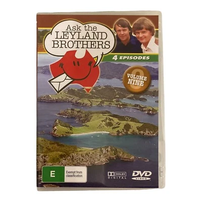 DVD Ask The Leyland Brothers Volume Nine 4 Episodes Region ALL NZ Nullarbor SA - Image 1 of 4