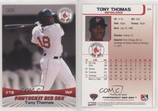 2011 Choice Pawtucket Red Sox Tony Thomas #24