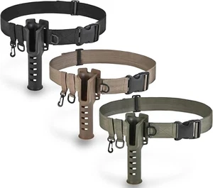 Premium Versatile Fish Pole Holder Belt: Adjustable for Different Pole Sizes US - Picture 1 of 7