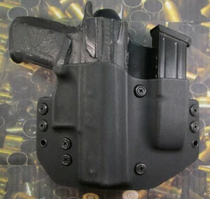 Hunt Ready Holsters: CZ P07 OWB Holster with Extra Mag Carrier - Picture 1 of 12