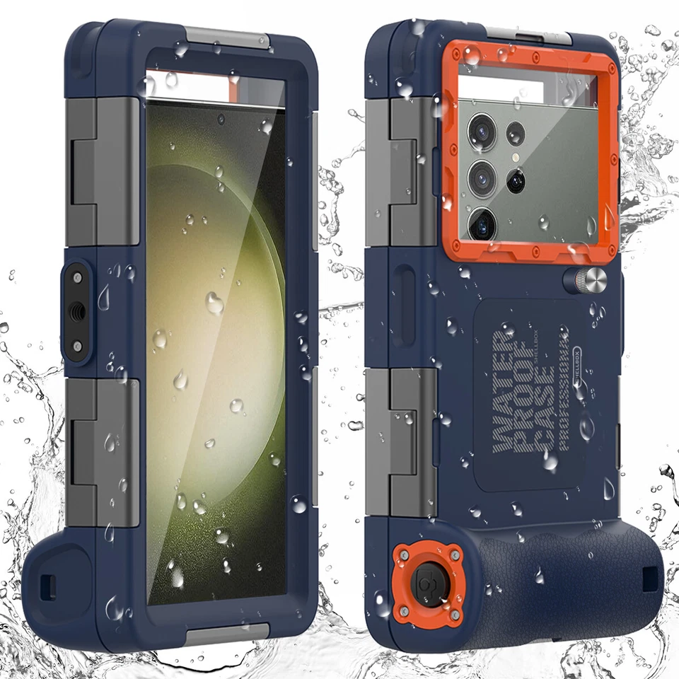 Diving Waterproof Case Cover For iPhone 15 14 16 Pro Max Samsung S24 S23 S22 S21 - Image 1 of 4