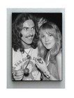 Rare Framed George Harrison Stevie Nicks 1978 Vintage Photo. Jumbo Giclée Print