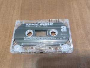  1990s Spice Girl Cassette Tape Single music rare wannabe & Bumper To Bumper - Picture 1 of 4