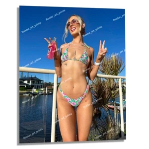 8x10 KAILEY INSKIP Sexy Bikini Candid Volleyball EXCLUSIVE Photo HQ Print KI001 - Picture 1 of 3