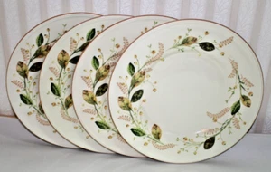 St. Nicholas Square Winter Bouquet 11" Dinner Plates Set of Four - Picture 1 of 3