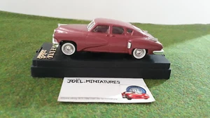 TUCKER 1948 bordeaux métal éche 1/43 SOLIDO 4524 voiture miniature de collection - Imagen 1 de 9