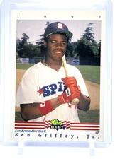Ken Griffey Jr. 1992 Classic Best Baseball Card San Bernardino Spirit #200