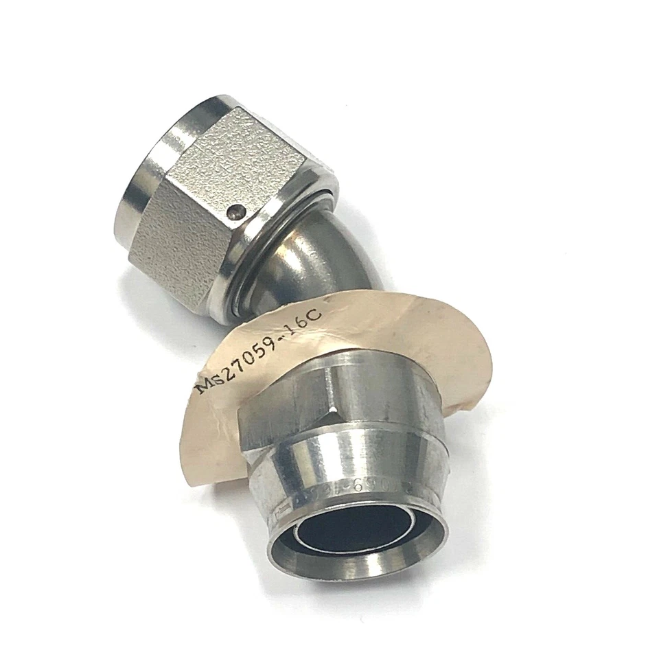 AEROQUIP MS27059-16C REUSABLE 45° -16AN HOSE END FITTING RACING / AIRCRAFT - Image 1 of 1