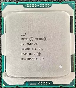 Intel Xeon E5-2686 V4 SR2K8 LGA2011-3 2.3GHz 18-Core 36T Server CPU Processor - Picture 1 of 1
