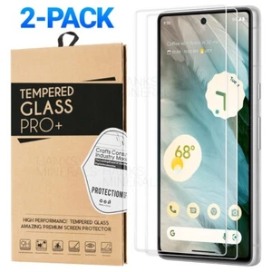 2-Pack For Google Pixel 7a Tempered Glass Premium Screen Protector - Picture 1 of 4