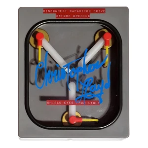 Back to the Future Flux Capacitor Light autografata Christopher Lloyd COA Becket - Foto 1 di 4