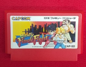 CAPCOM Mighty Final Fight Famicom Software