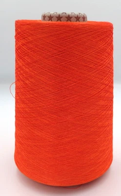 Filtex Vintage Orange Embroidery Thread 135/2 Large Cone 650grs - Image 1 of 4