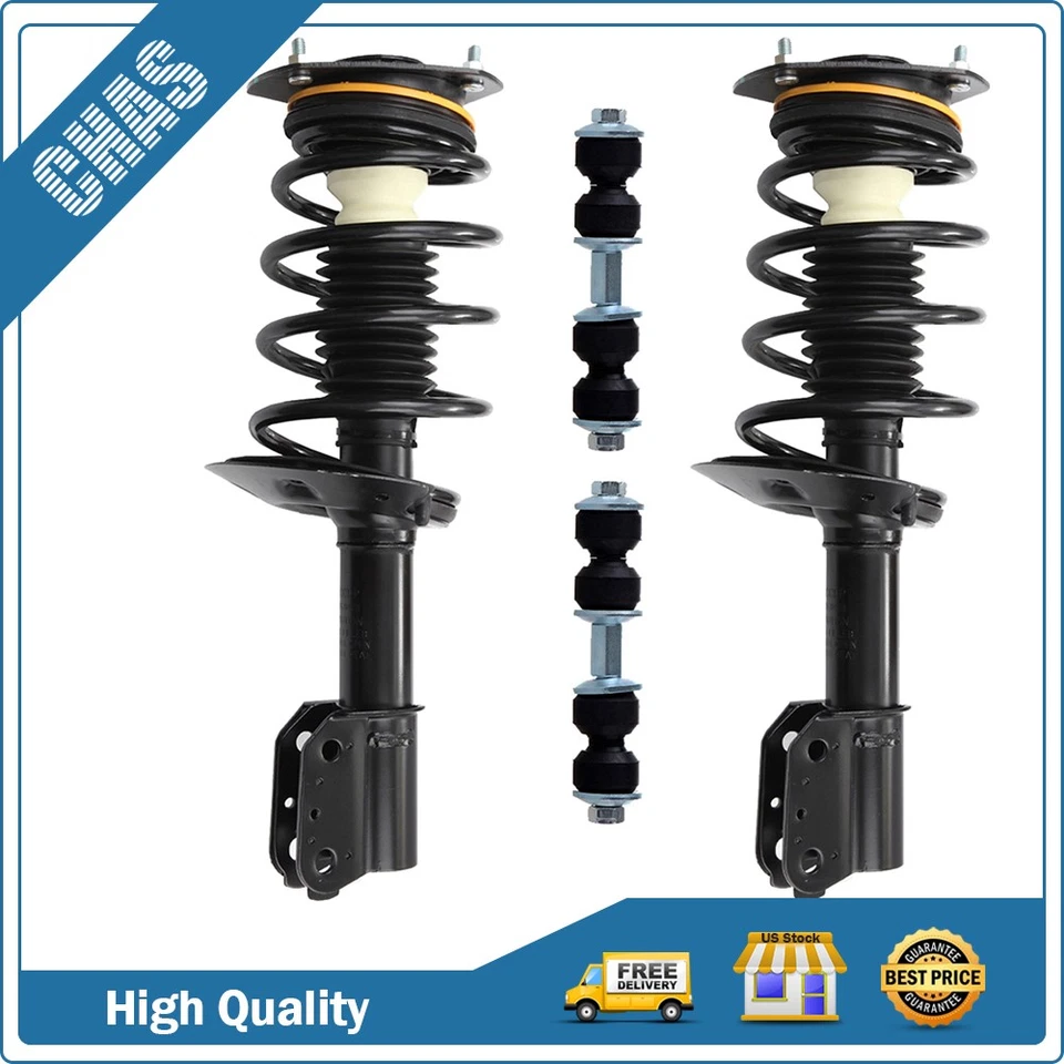 For Buick LaCrosse 2005-2009 Front Complete Strut and 2 Sway Bar Links Kit - Image 1 of 1