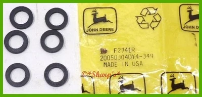 F2741R * John Deere 520 730 Powr-Trol Pump Packings * Set of 6 * NOS * USA MADE! - Image 1 of 4