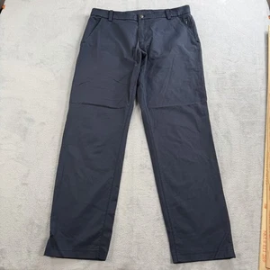 Lululemon Commission Pant Classic Fit Qwick Chino Mens 32x30 Blue Stretch Work - Picture 1 of 9