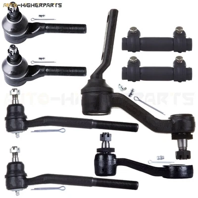 Kit de brazo Pitman de rueda loca para Chevrolet S10 1999-2004 4x4 8 piezas barras de amarre interiores exteriores Foto 1 de 4