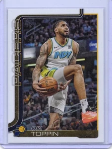 2025-26 Topps Basketball -  Obi Toppin #51 Indiana Pacers - Picture 1 of 2