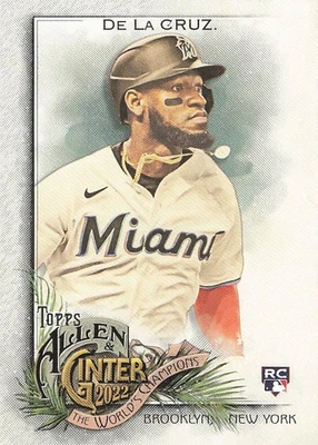 2022 Topps Allen & Ginter #71 Bryan De La Cruz - Image 1 of 2