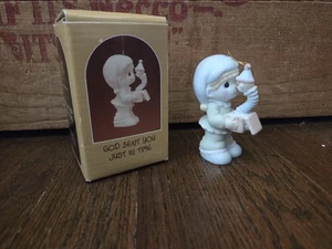 Vintage Precious Moments Ornament 113972 "God Sent You Just In Time" - Picture 1 of 9