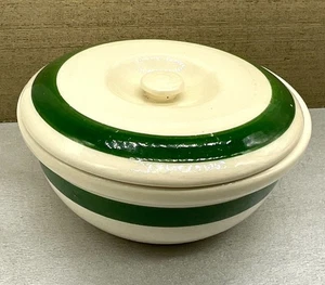 Vintage Pottery Bowl & Lid "Rose China National Brotherhood Operative Potters" - Picture 1 of 6