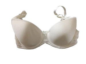 M&Co Ivory Underwired Evenly Padded Seam-Free T-Shirt Bra UK 34C NWT - Bild 1 von 3