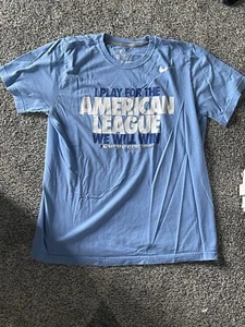 2012 All Star Game Shirt Tee Large American League We Will Win Nike Rare - Picture 1 of 3