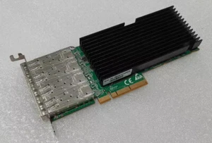 INTEL PE310G4SPI9LB-XR FE 10GBe SFP+ Quad Port Server Adapter Intel X520-DA4 - Picture 1 of 3