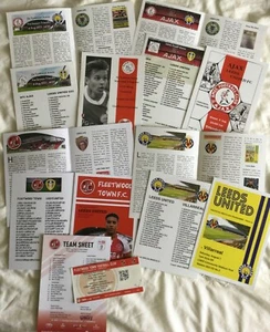LEEDS U 4x DifferentFriendly Programmes AJAX Villarreal - Picture 1 of 10