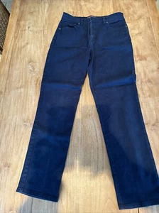 Gloria Vanderbilt Amanda Blue 5 Pocket Denim Straight Jeans Size 10 (12) - Picture 1 of 7