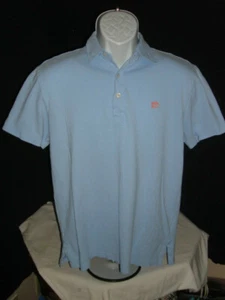 Southern Tide Beachside Solid Lt. Blue 100% Cotton S/S Polo Shirt Sz. M Trim Fit - Picture 1 of 10