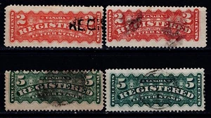 Canada Sc#F1 & F2 x 2 Used gtc20 - Picture 1 of 1