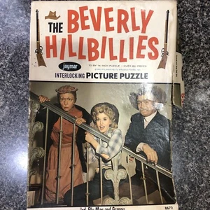 1963 vintage BEVERLY HILLBILLIES JAYMAR PUZZLE 60 Pc. Complete - Picture 1 of 11