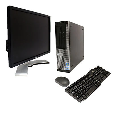 Dell OptiPlex 390 Desktop 2nd Gen i3 3.10GHz 8GB 256GB SSD DVD HDMI W10P w/22" - Image 1 of 4