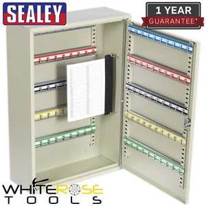 Sealey Key Cabinet 100 Key Capacity Deep Storage Security Safe - Picture 1 of 1