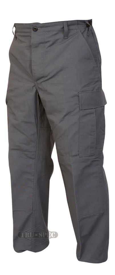 Pantalones BDU Tru-Spec gris carbón 65/35 poli/algodón RS Foto 1 de 1