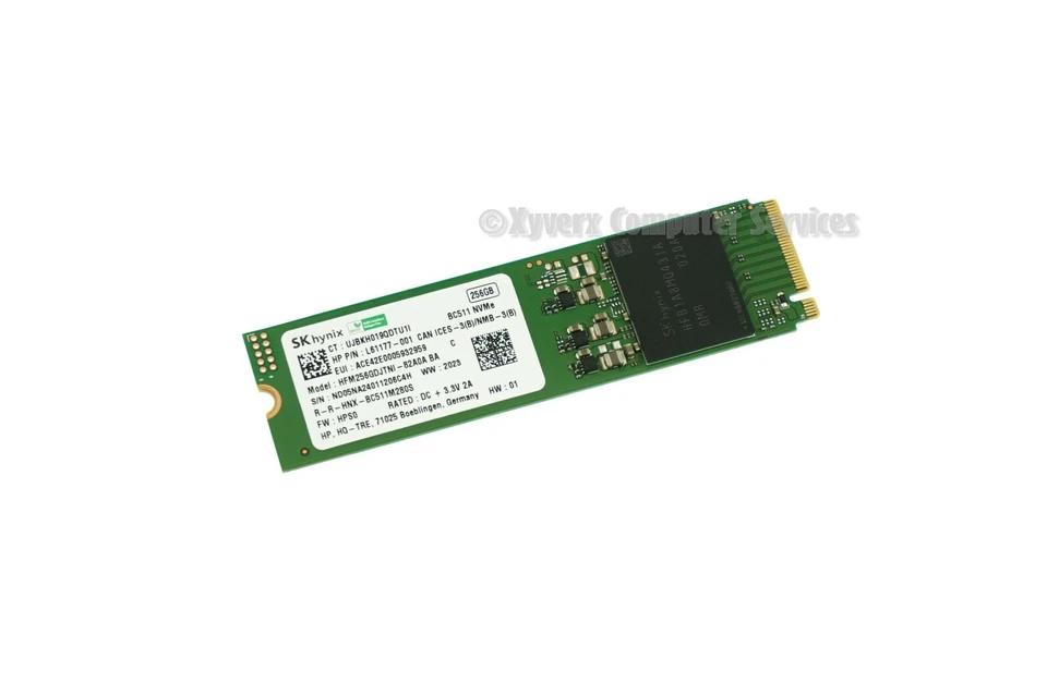 L85354-005 L61177-001 GENUINE HP SSD DRIVE 256GB 14M-DW 14M-DW0023DX (CA22) - Image 1 of 2