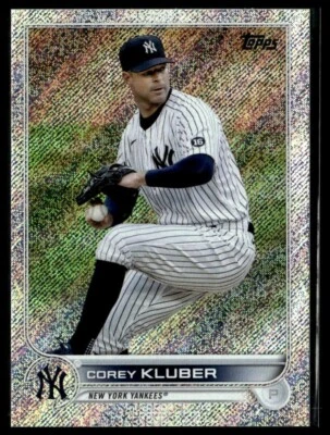 2022 Topps 69 Corey Kluber New York Yankees Walmart Foilboard 551/875 Baseball - Image 1 of 2