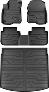 23-25 Honda CR-V & CRV Hybrid 4-Piece Floor Mats Front Rear & Cargo Liner Set - Picture 1 of 9