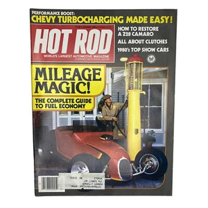 Hot Rod Magazine Original Vintage October 1980 Chevy Turbocharging Z28 Camaro - Picture 1 of 2