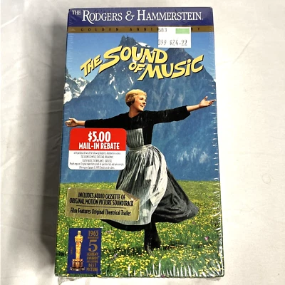 The Sound Of Music VHS Golden Anniversary With Original Soundtrack Cassette - Image 1 of 4