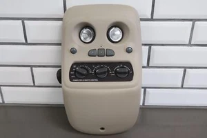 00-02 GMC Yukon GMT800 Overhead Console / Rear Climate Control (Shale) - Picture 1 of 13